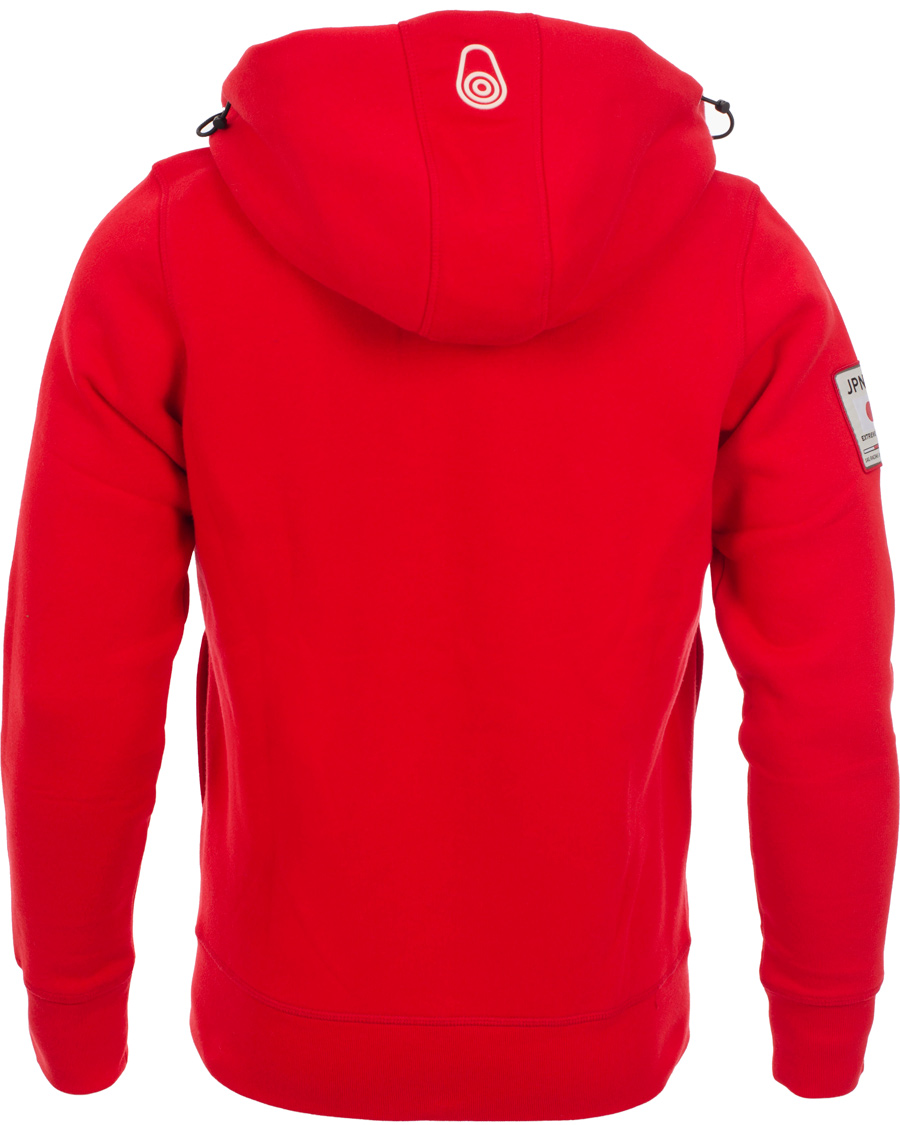Herre | Gensere | Sail Racing | International Zip Hood Japan Red