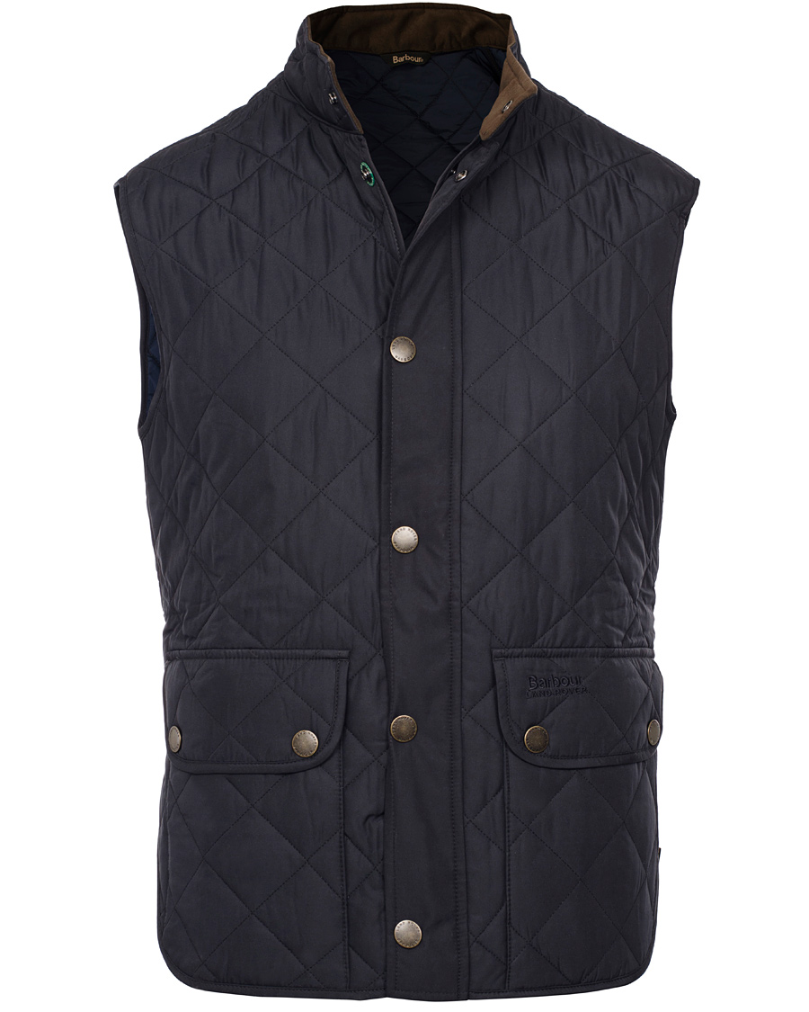 Herre | Jakker | Barbour Lifestyle | Land Rover Barburn Quilted Vest Navy