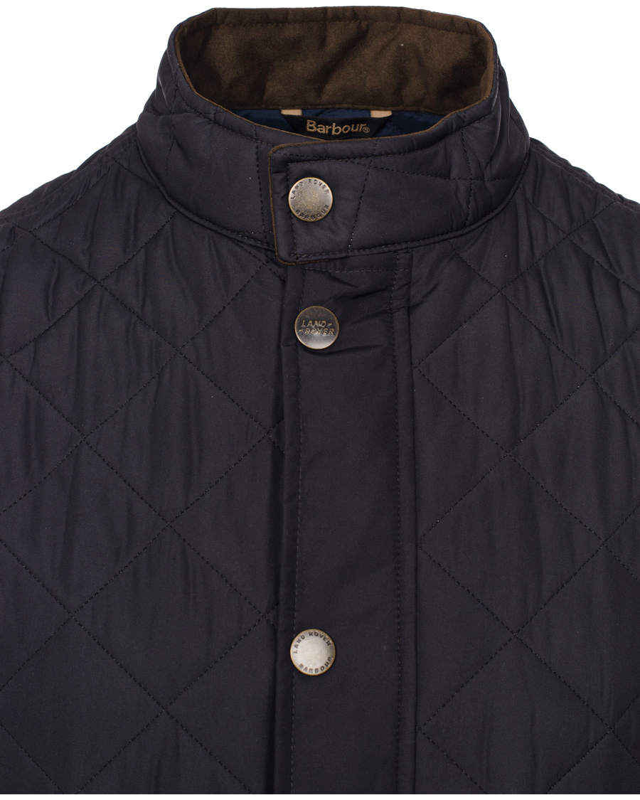 Herre | Jakker | Barbour Lifestyle | Land Rover Barburn Quilted Vest Navy