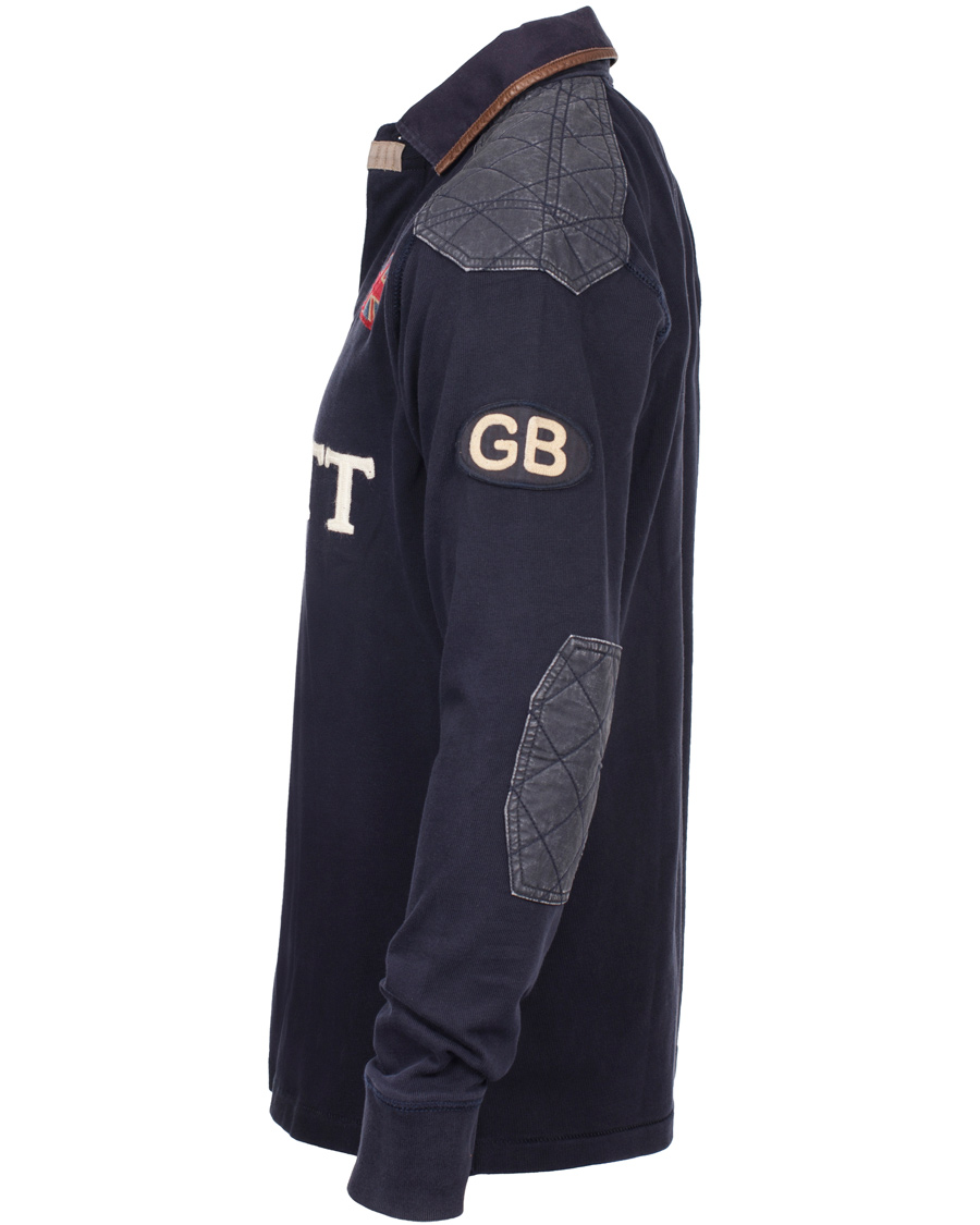 Herre | Gensere | Hackett | Union Jack Patch Rugby Navy