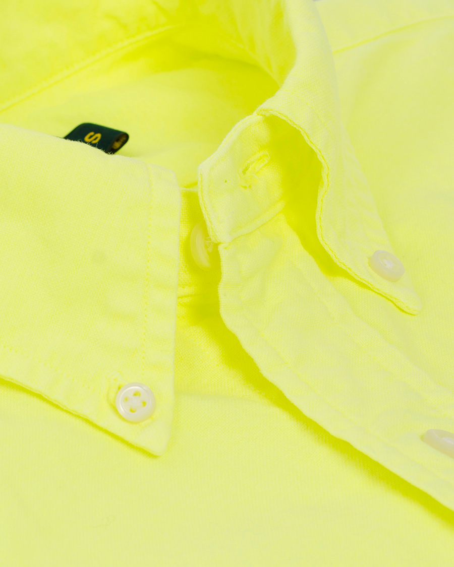Herre | Skjorter | Polo Ralph Lauren | Slim Fit Oxford Shirt Safety Yellow