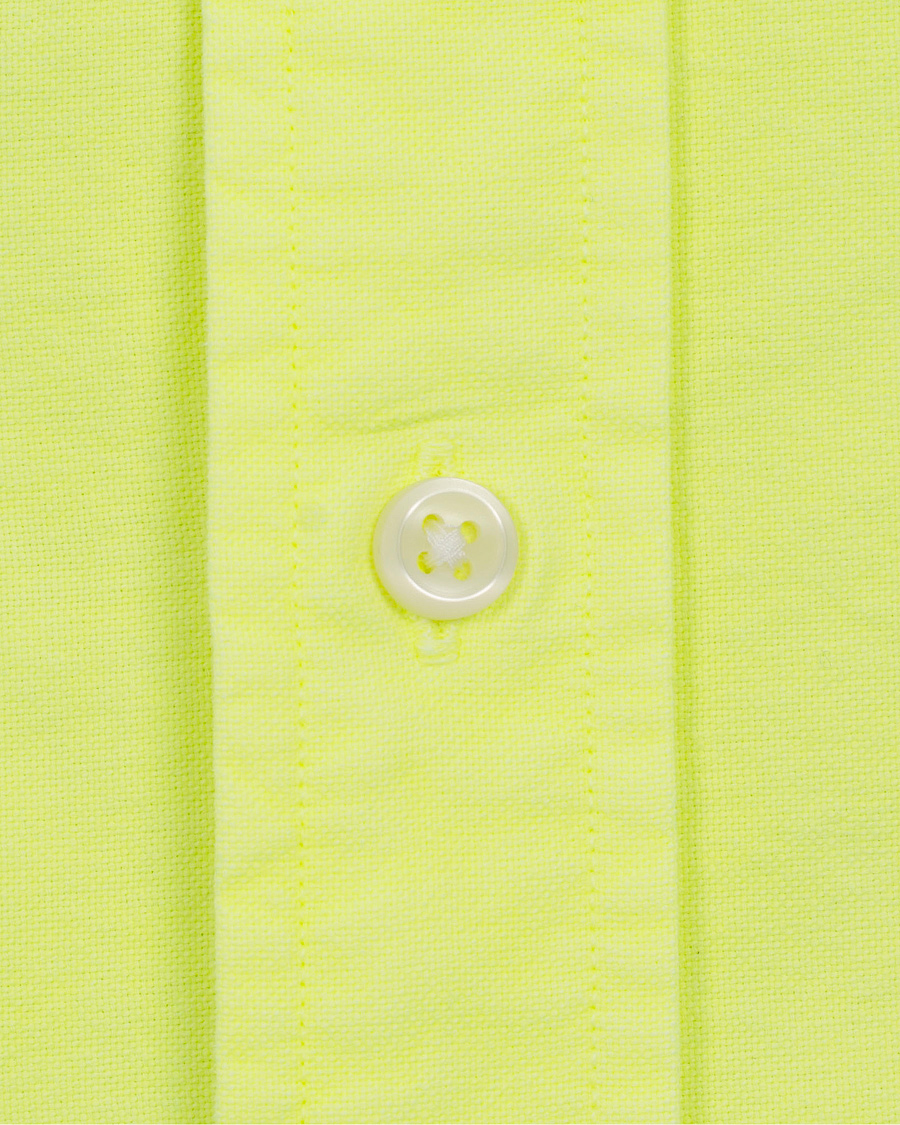 Herre | Skjorter | Polo Ralph Lauren | Slim Fit Oxford Shirt Safety Yellow