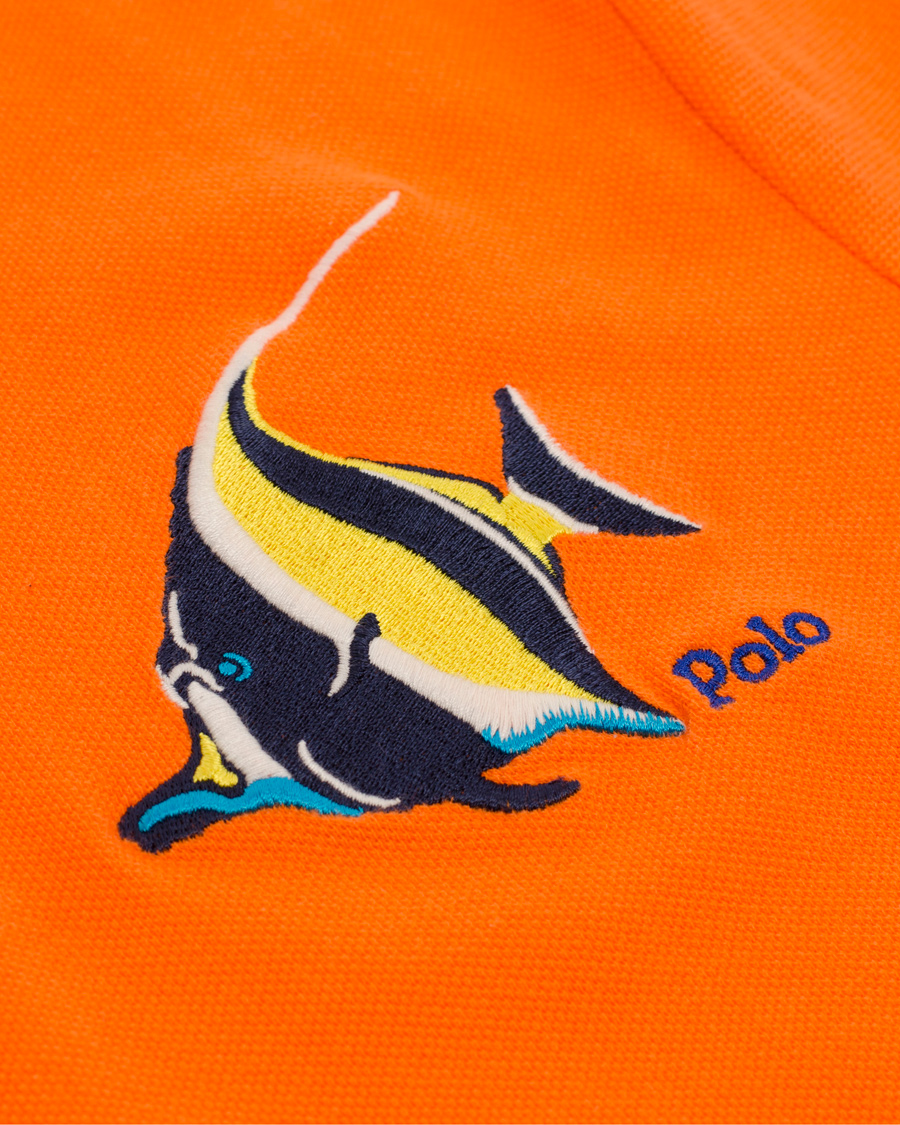 Herre | Pikéer | Polo Ralph Lauren | Fish Polo Resort Orange