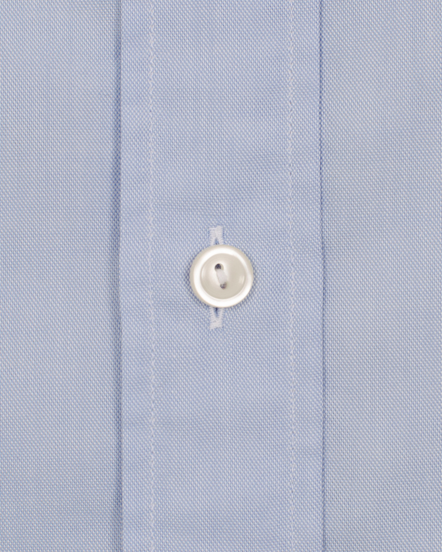 Herre | Skjorter | Eton | Slim Fit Shirt Green Ribbon Oxford Blue