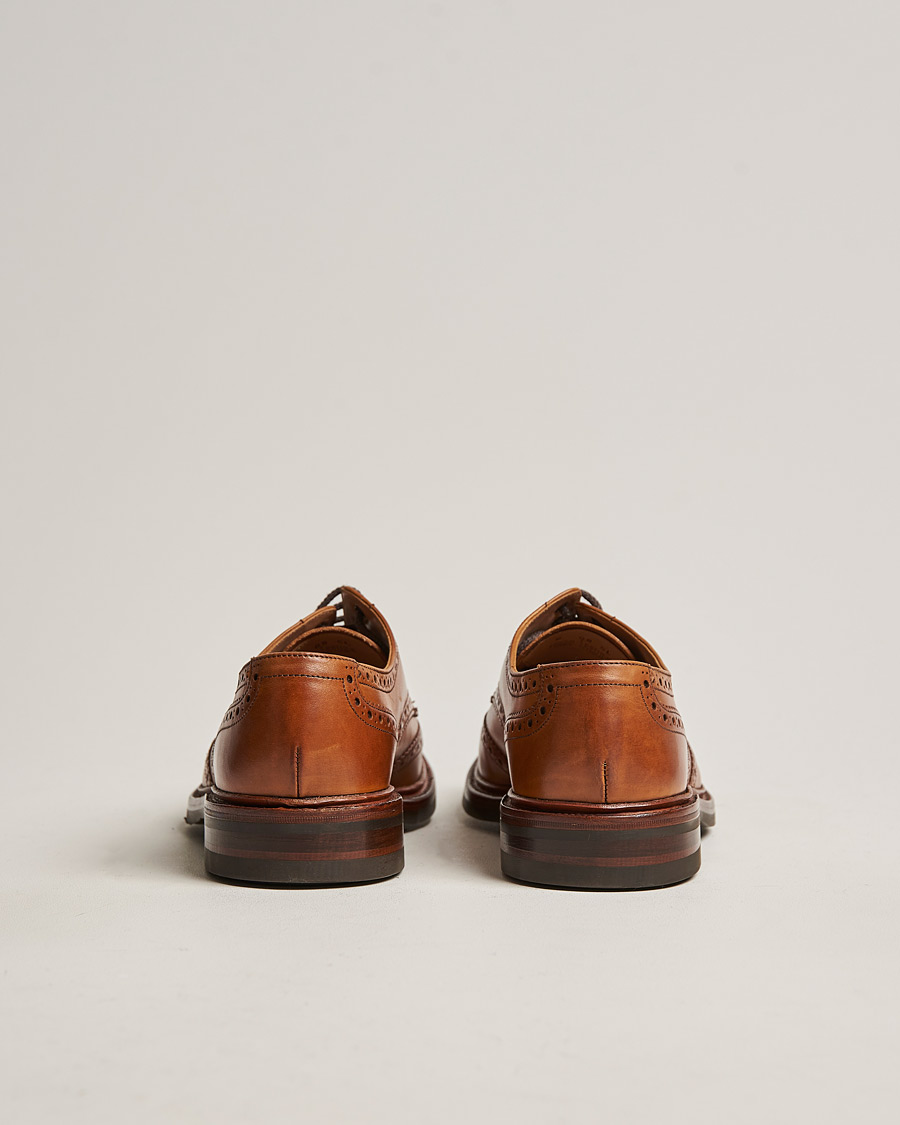 Herre | Brogues | Loake 1880 | Chester Dainite Brogue Tan Burnished Calf
