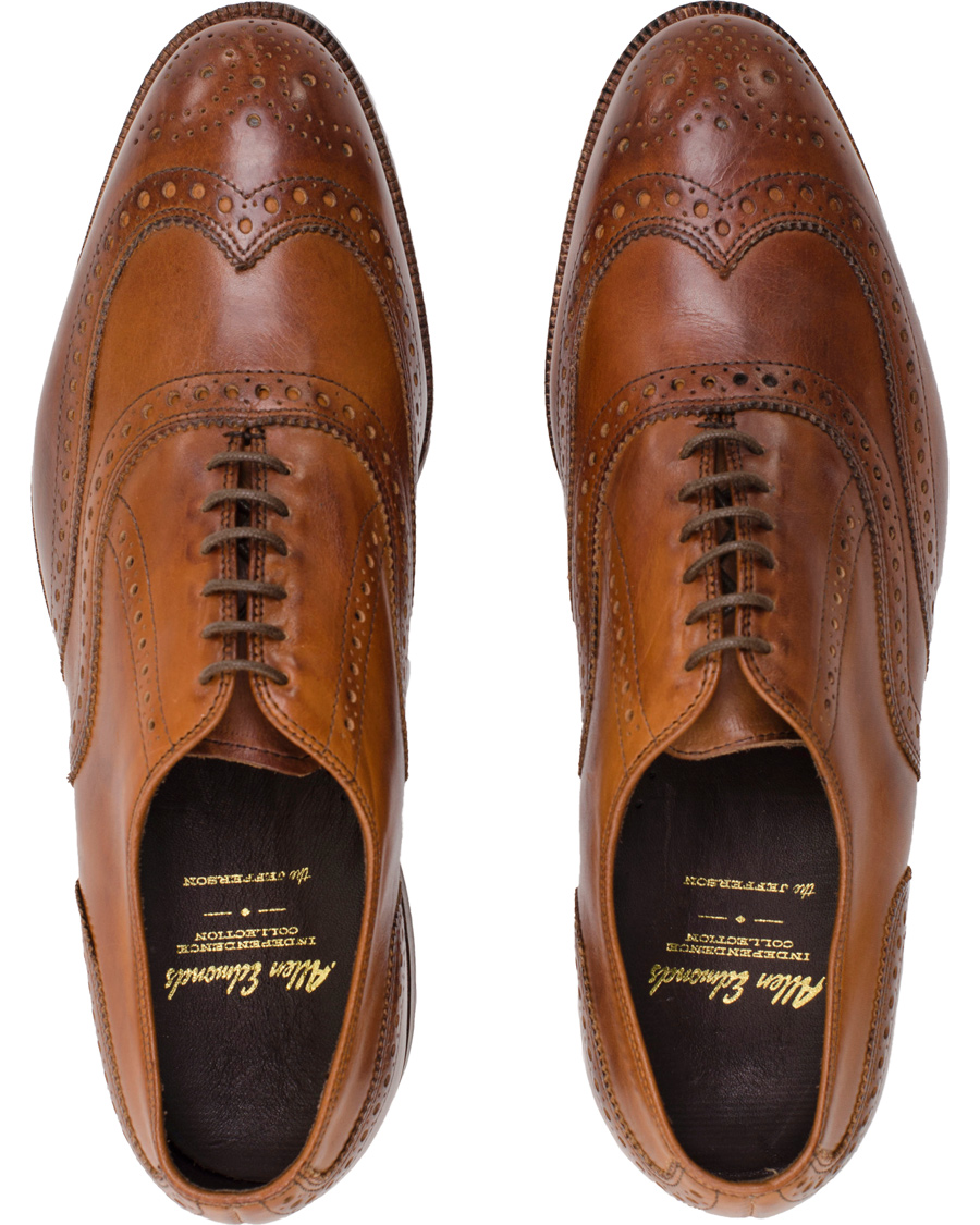 Herre | Allen Edmonds Jefferson Brogue Walnut Burnished Calf | Allen Edmonds | Jefferson Brogue Walnut Burnished Calf