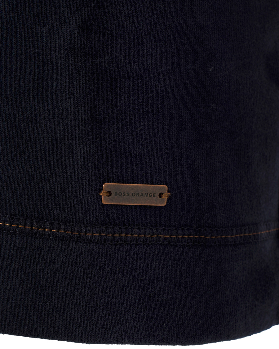 Herre | Gensere | BOSS ORANGE | BOSS Casual Wherso Button Sweatshirt Dark Blue