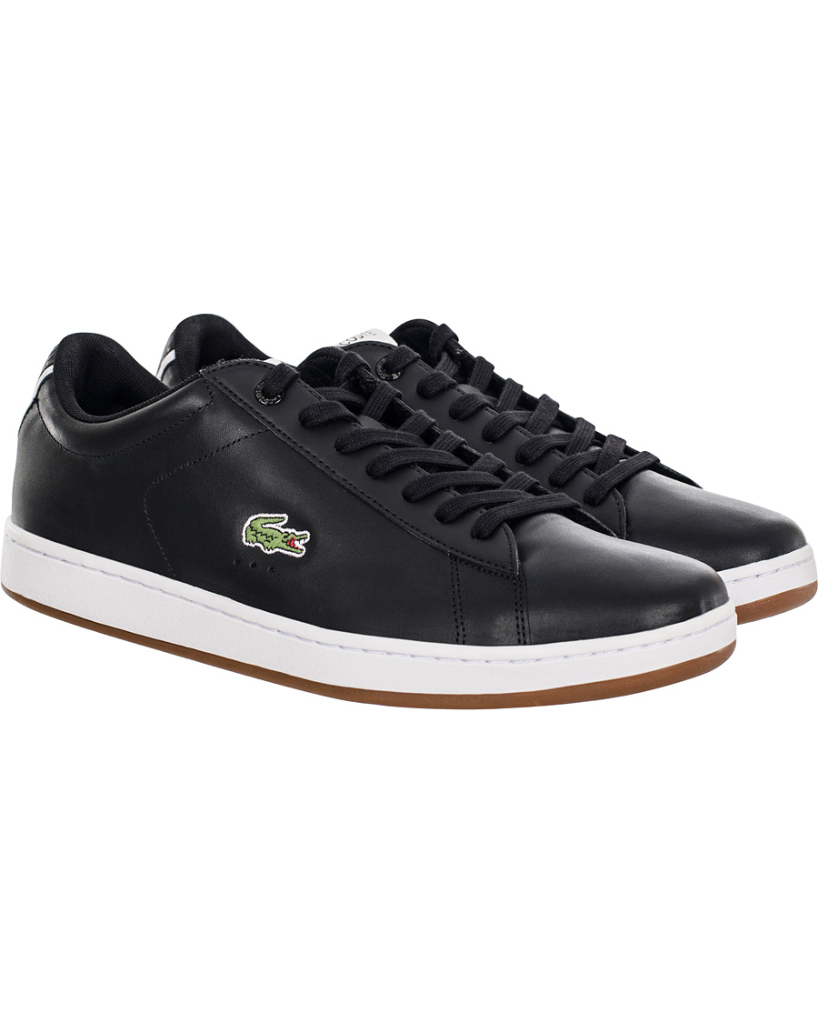 Herre | Lacoste Carnaby Evo Croc Black/White | Lacoste | Carnaby Evo Croc Black/White