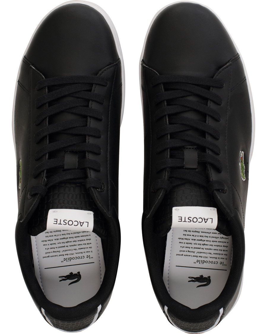 Herre | Lacoste Carnaby Evo Croc Black/White | Lacoste | Carnaby Evo Croc Black/White
