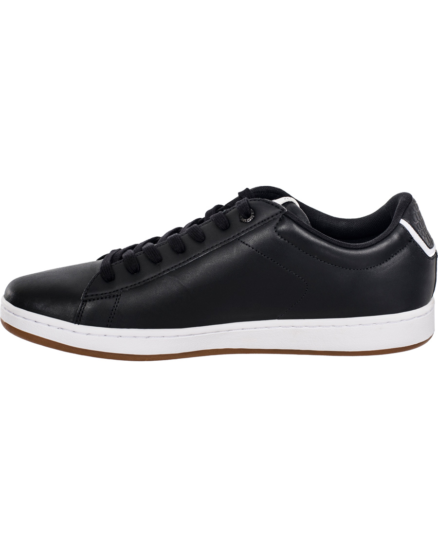 Herre | Lacoste Carnaby Evo Croc Black/White | Lacoste | Carnaby Evo Croc Black/White