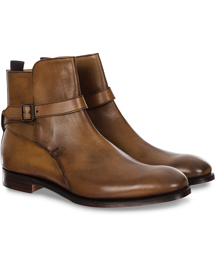 Herre | Cheaney Harold Jodhpur Hand Burnished Mahogany Calf | Cheaney | Harold Jodhpur Hand Burnished Mahogany Calf