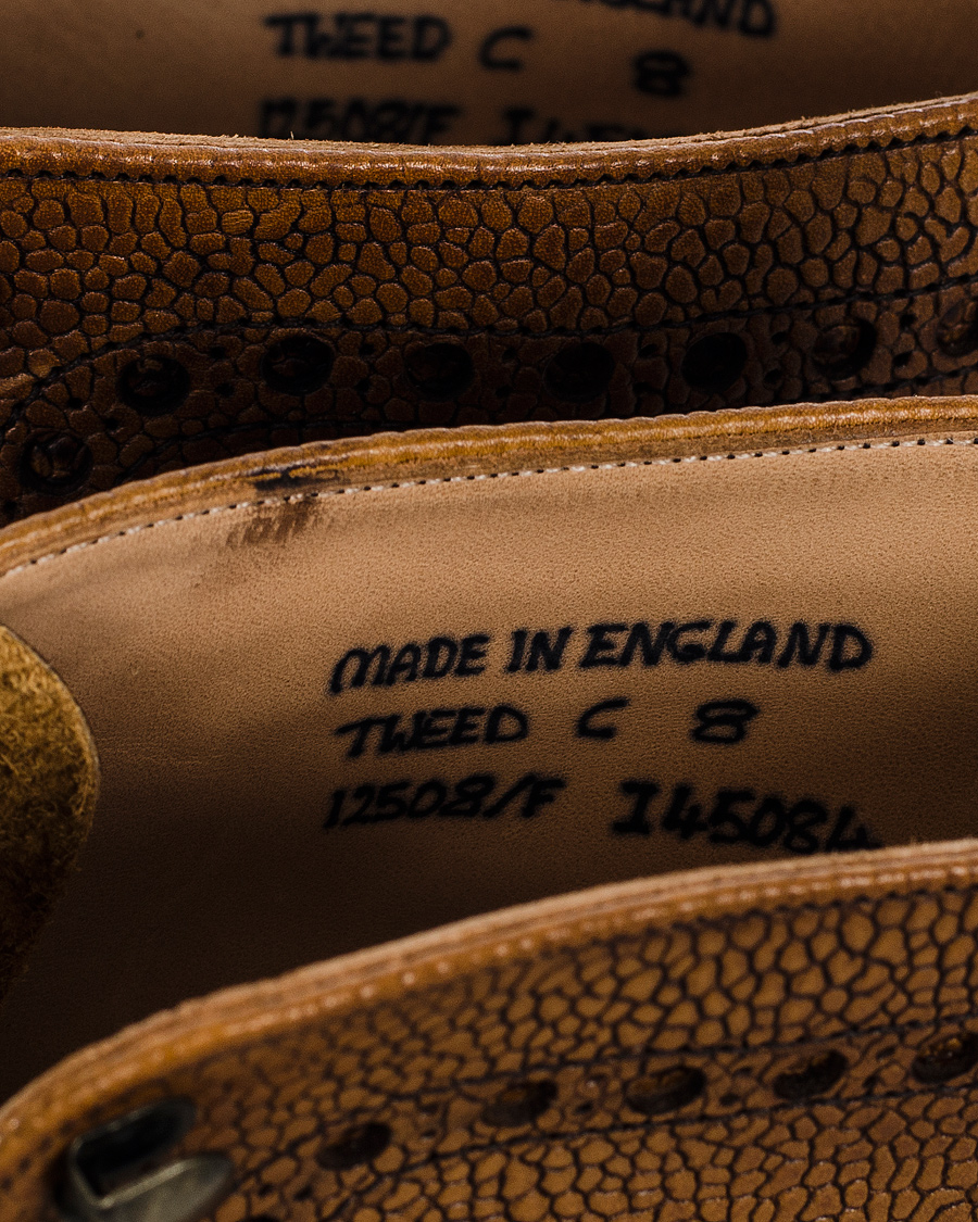 Herre | Cheaney Tweed C Boot Almond Grain | Cheaney | Tweed C Boot Almond Grain