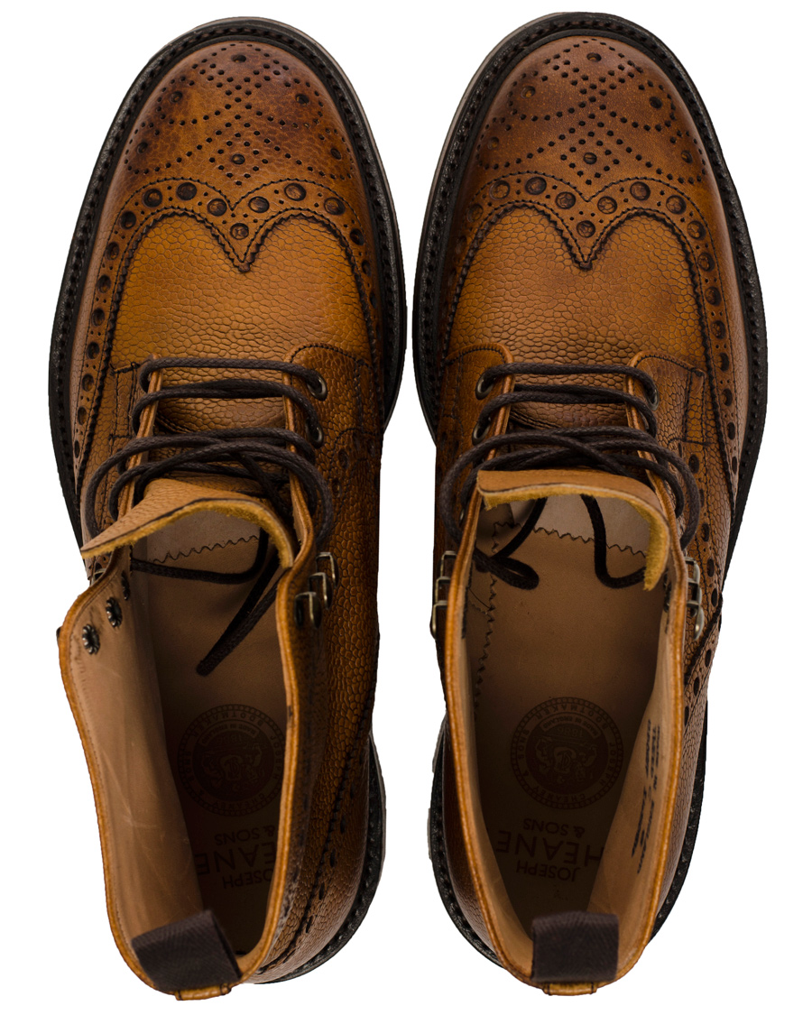 Herre | Cheaney Tweed C Boot Almond Grain | Cheaney | Tweed C Boot Almond Grain