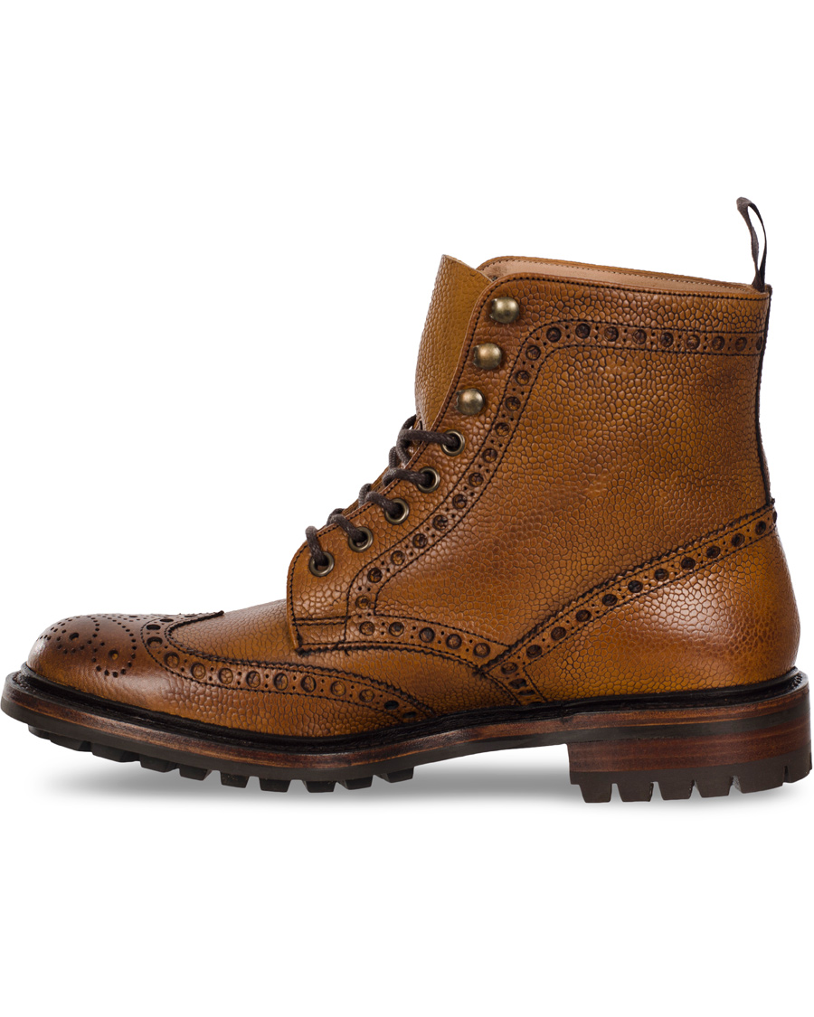 Herre | Cheaney Tweed C Boot Almond Grain | Cheaney | Tweed C Boot Almond Grain