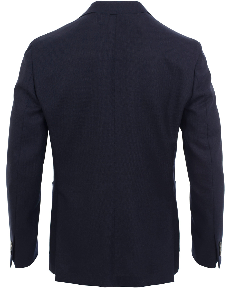 Herre | Dressjakker | Boglioli | Dover Patch Pocket Wool Blazer Navy