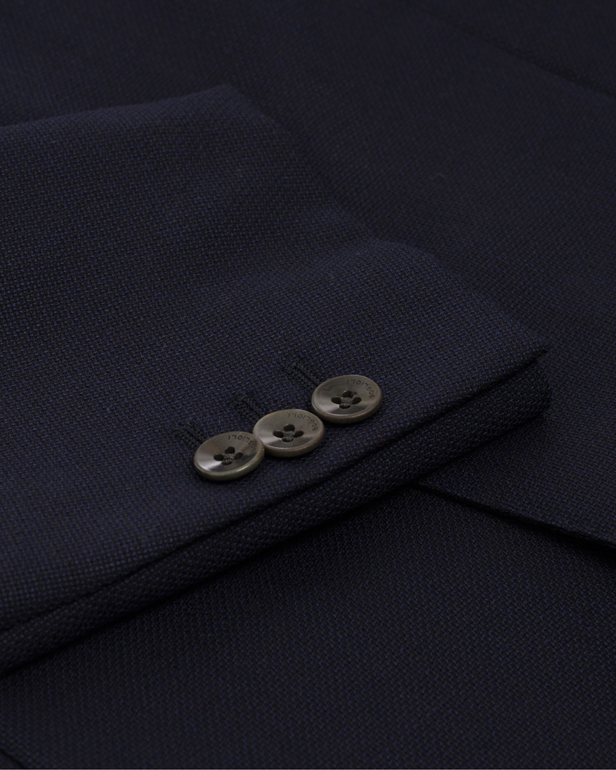 Herre | Dressjakker | Boglioli | Dover Patch Pocket Wool Blazer Navy