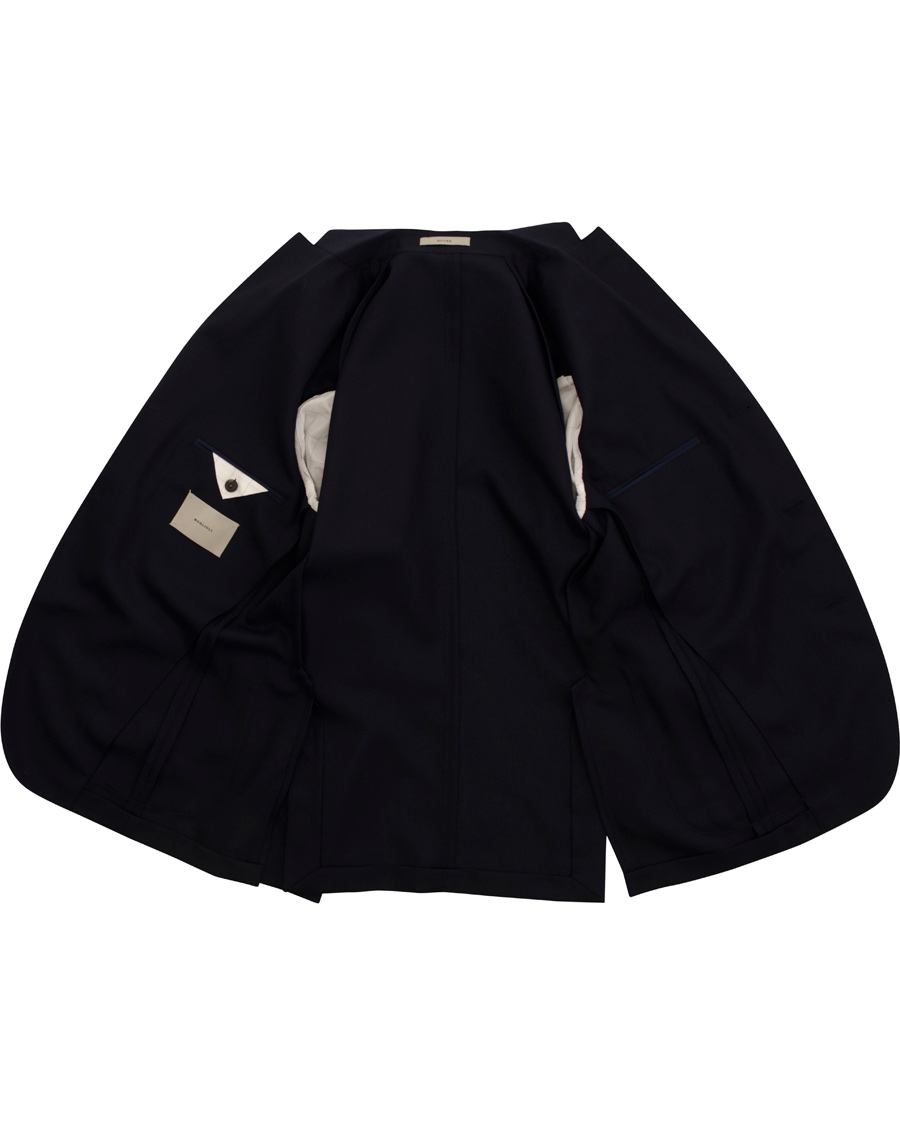 Herre | Dressjakker | Boglioli | Dover Patch Pocket Wool Blazer Navy