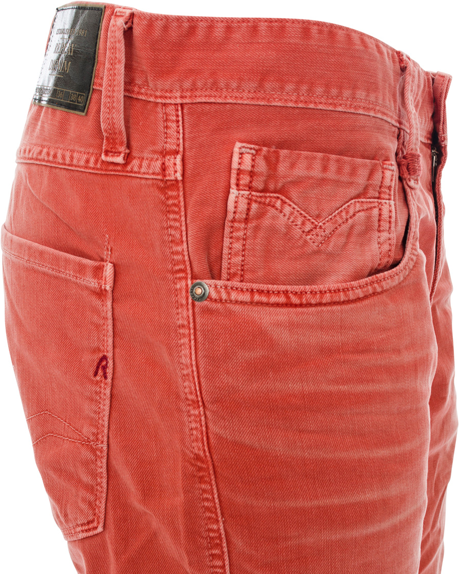 Herre | Jeans | Replay | M914E Anbass Jeans Red