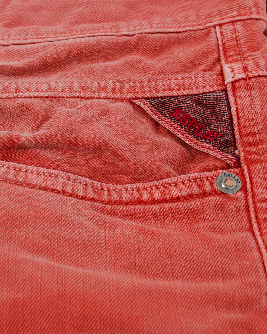 Herre | Jeans | Replay | M914E Anbass Jeans Red