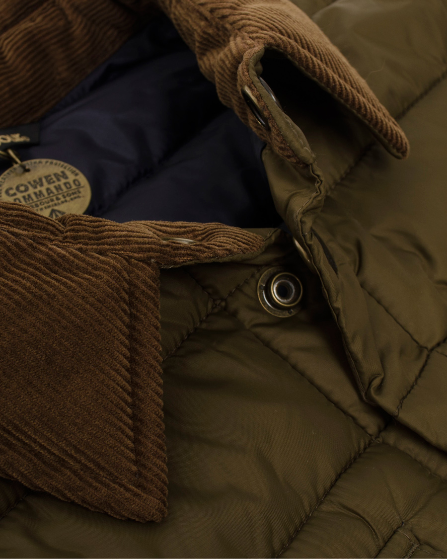 Herre | Jakker | Barbour Heritage | Millers Quilt Cowen Commando Jacket Sand