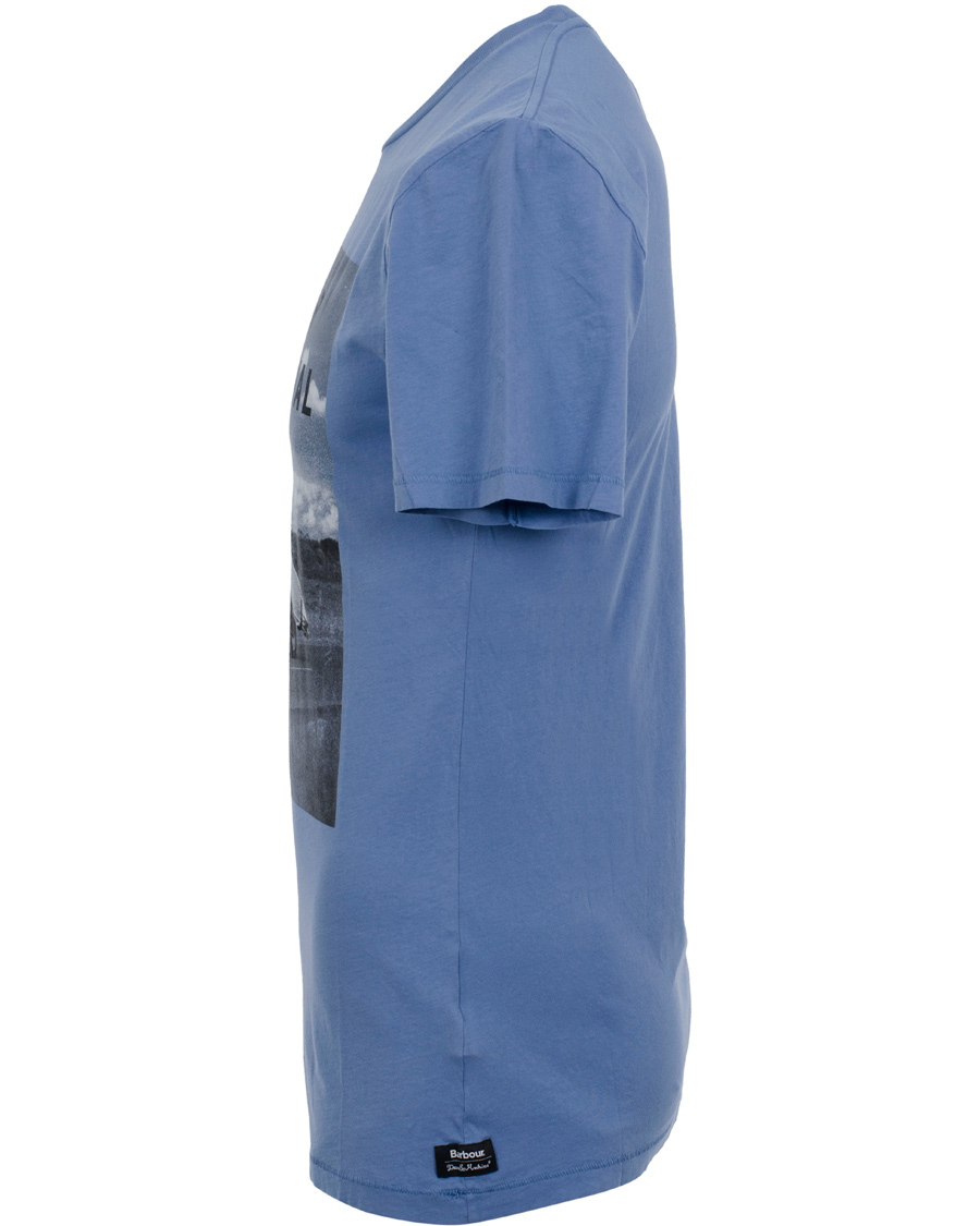 Herre | T-Shirts | Barbour International | Weekend Deus Ex Machina Tee Blue