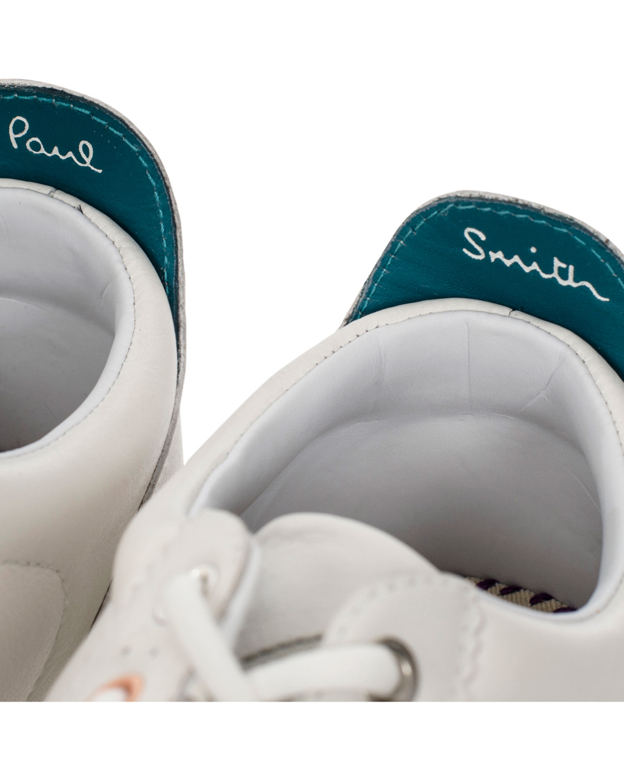 Herre | Paul Smith Shoe Osmo Sneaker White Mono Lux | Paul Smith Shoe | Osmo Sneaker White Mono Lux