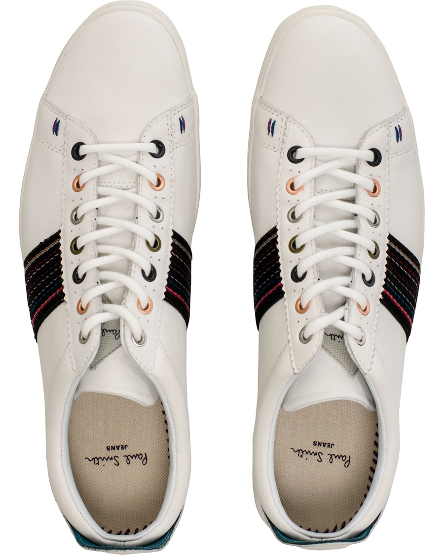 Herre | Paul Smith Shoe Osmo Sneaker White Mono Lux | Paul Smith Shoe | Osmo Sneaker White Mono Lux