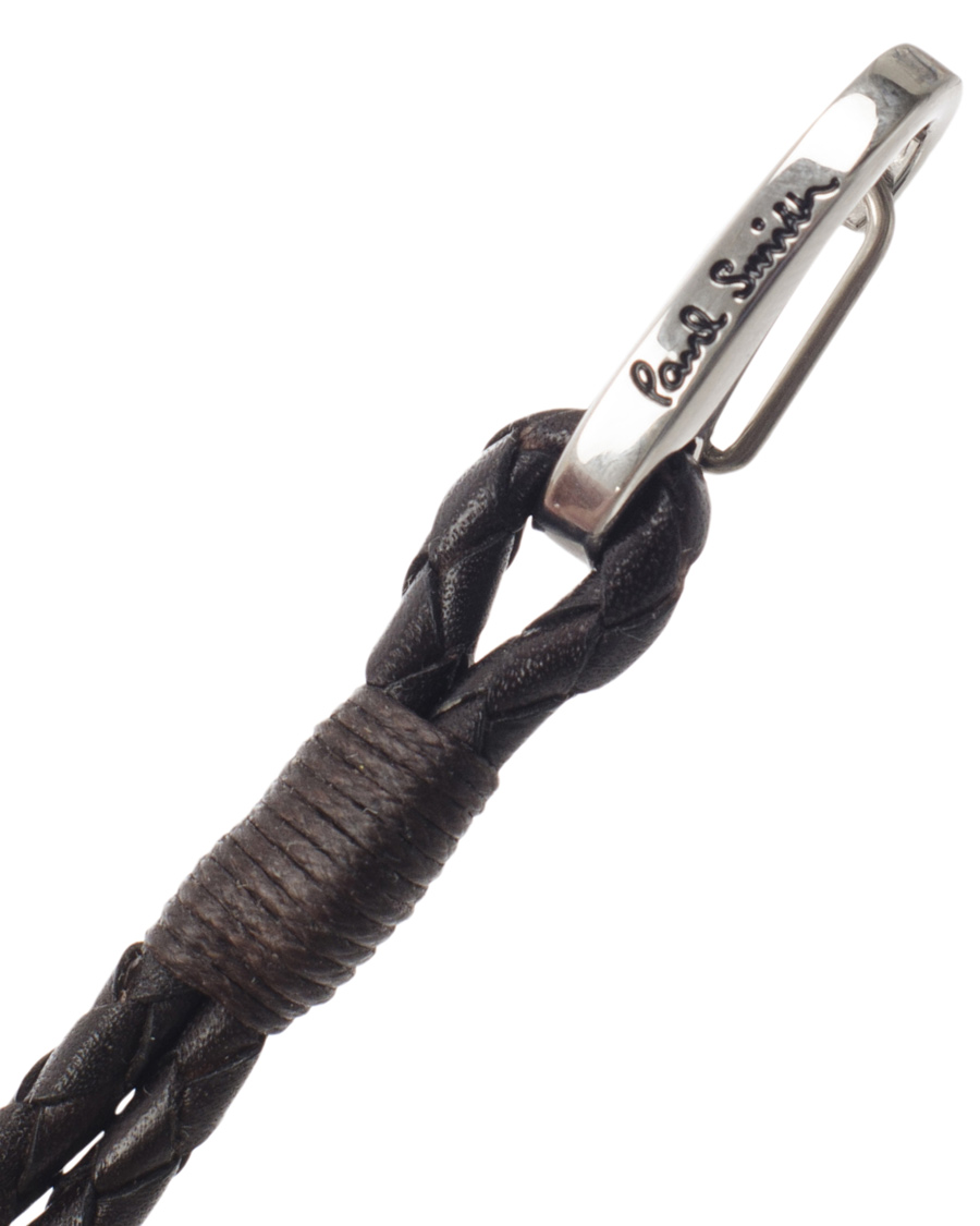 Herre | Paul Smith Leather Wrap Bracelet Chocolate | Paul Smith | Leather Wrap Bracelet Chocolate