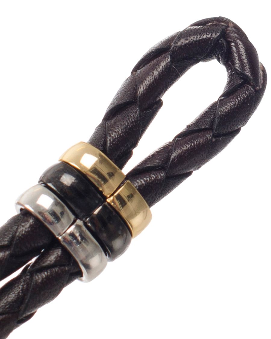 Herre | Paul Smith Leather Wrap Bracelet Chocolate | Paul Smith | Leather Wrap Bracelet Chocolate
