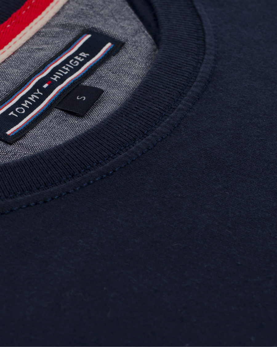 Herre | T-Shirts | Tommy Hilfiger | Johnny Regular Fit Tee Navy Blazer