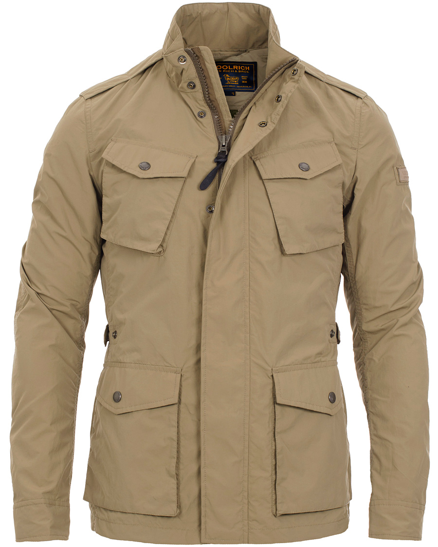 Herre | Jakker | Woolrich | Travel Jacket Khaki