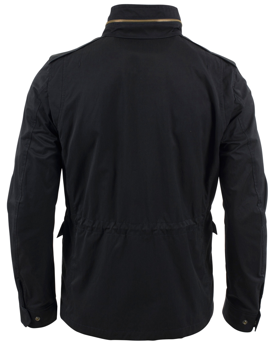 Herre | Jakker | Woolrich | Premium Twill Field Jacket Classic Navy