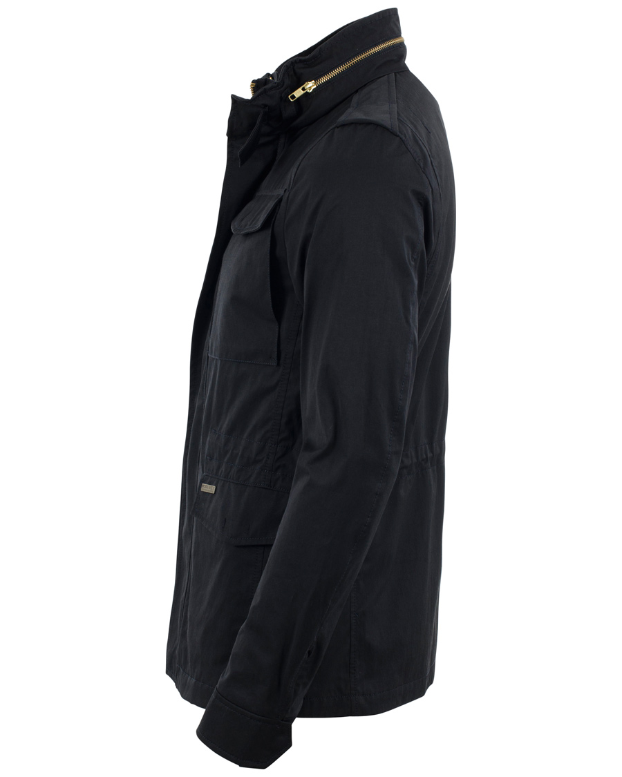 Herre | Jakker | Woolrich | Premium Twill Field Jacket Classic Navy