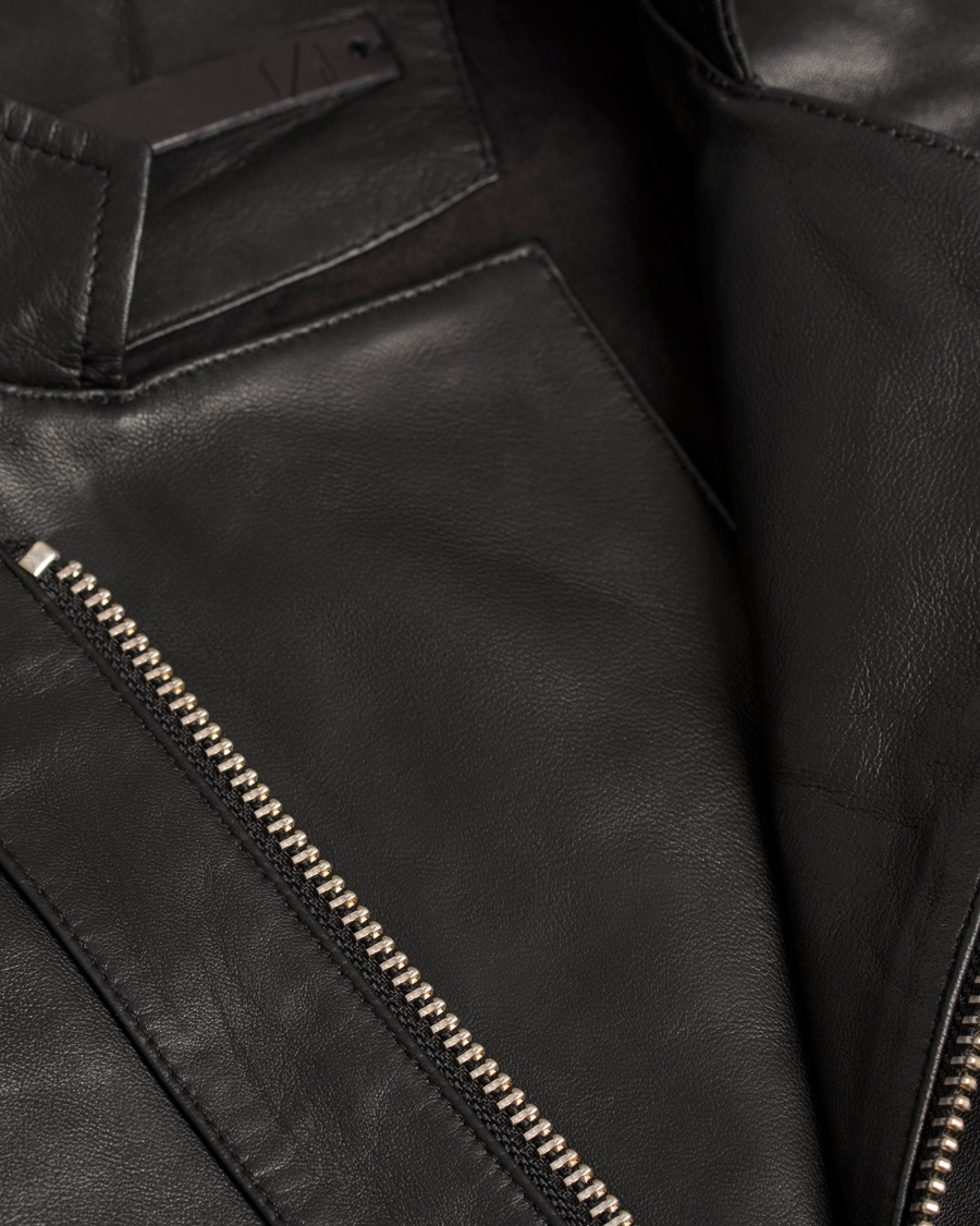 Herre | Jakker | Tiger of Sweden Jeans | Rikki Leather Jacket Black