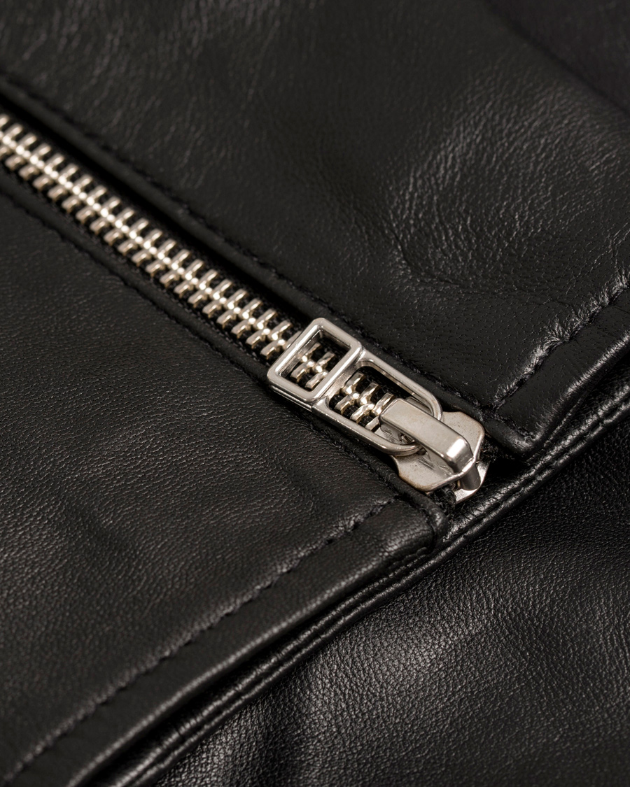 Herre | Jakker | Tiger of Sweden Jeans | Rikki Leather Jacket Black