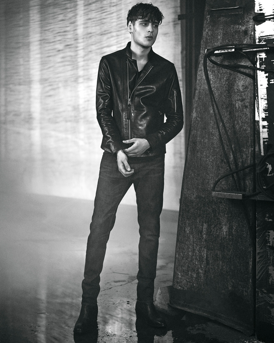 Herre | Jakker | Tiger of Sweden Jeans | Rikki Leather Jacket Black