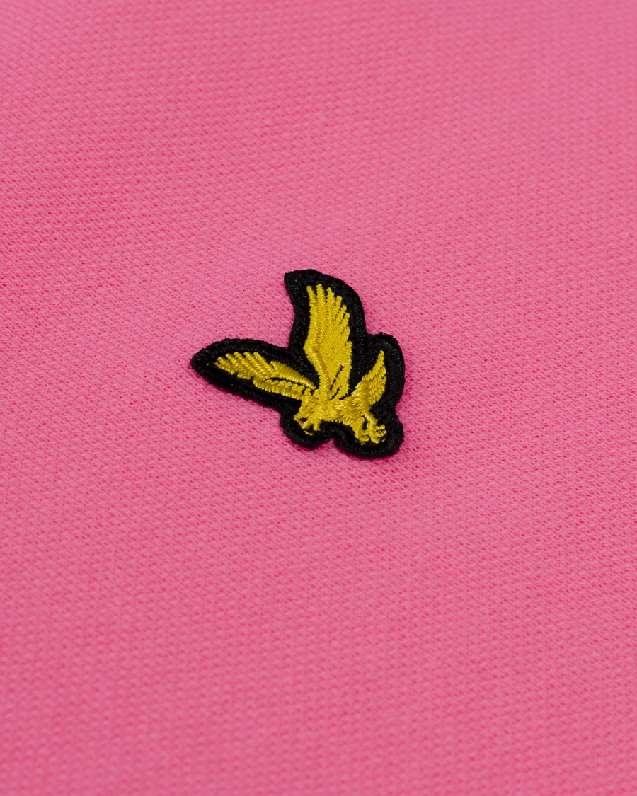 Herre | Pikéer | Lyle & Scott | Plain Pique Polo Shirt Hot Pink