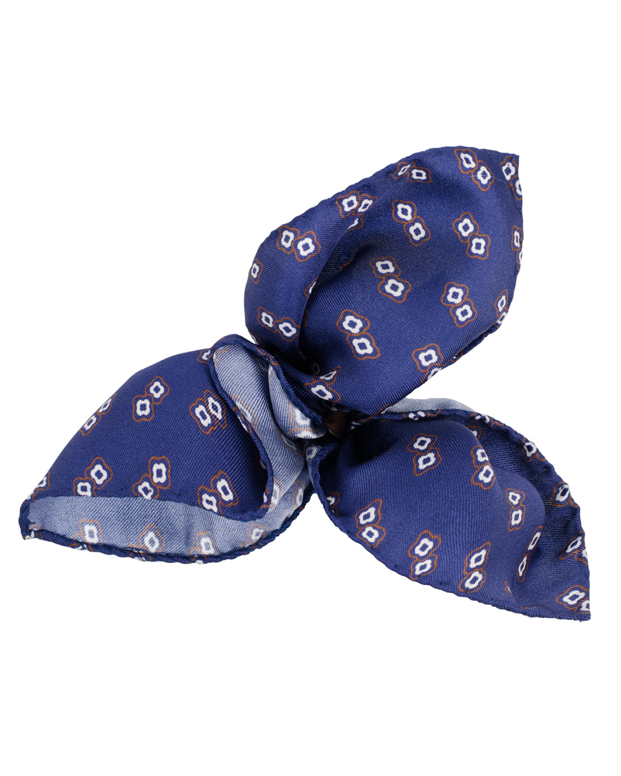 Herre | Morris Heritage Flower Pouchette Navy | Morris Heritage | Flower Pouchette Navy