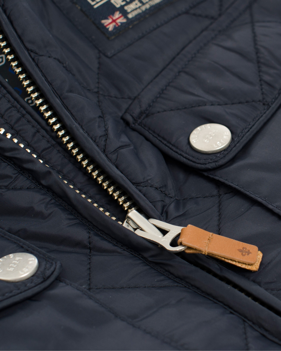 Herre | Jakker | Morris | Daytona Quilted Jacket Blue
