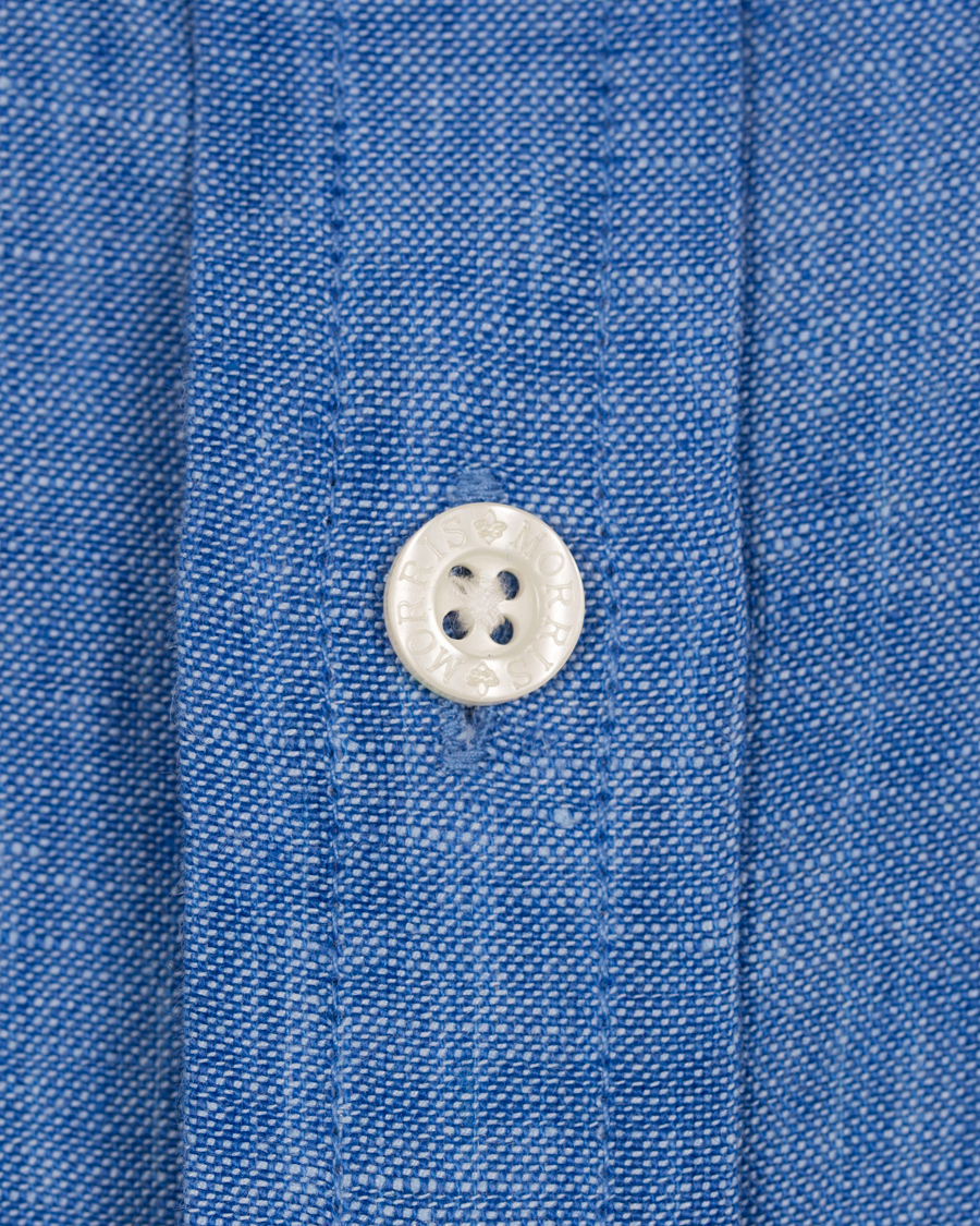 Herre | Skjorter | Morris | Douglas Linen Shirt Blue