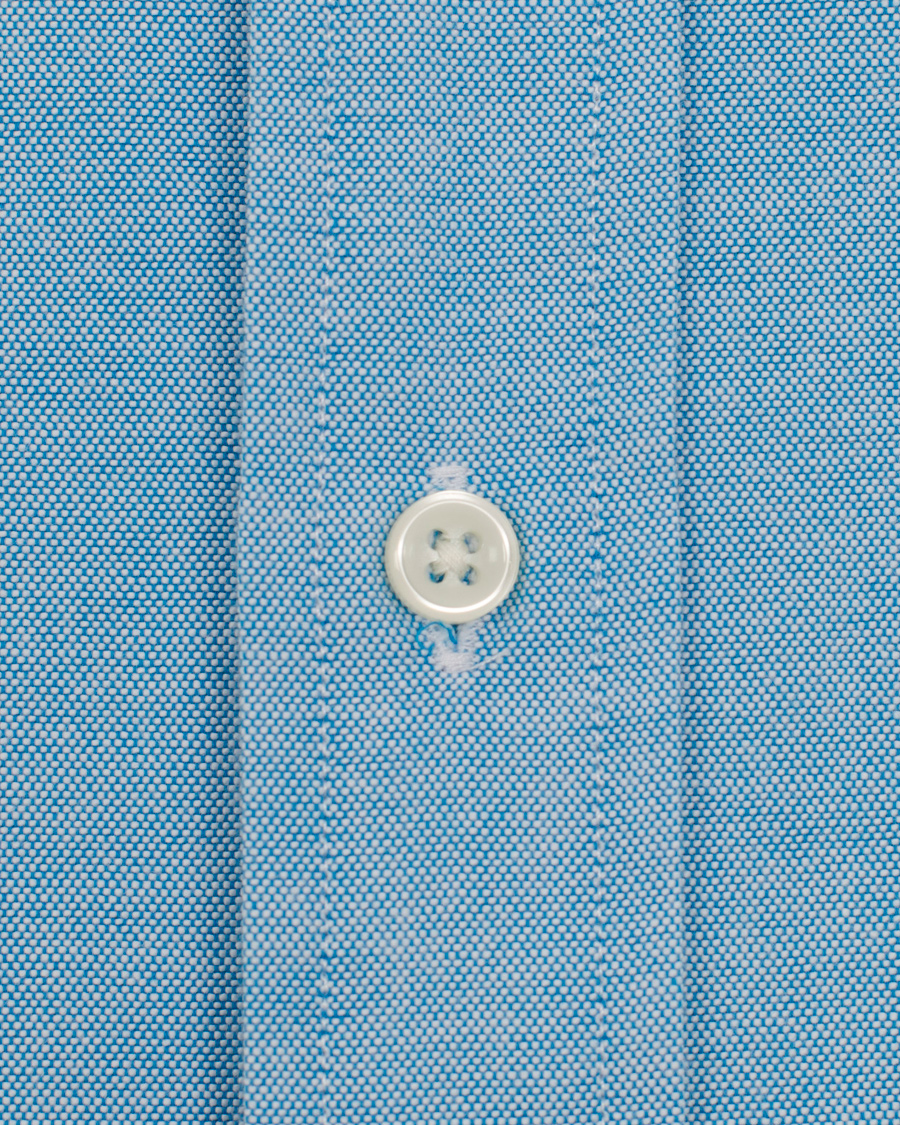 Herre | Skjorter | Polo Ralph Lauren | Slim Fit Oxford Shirt Optic Blue