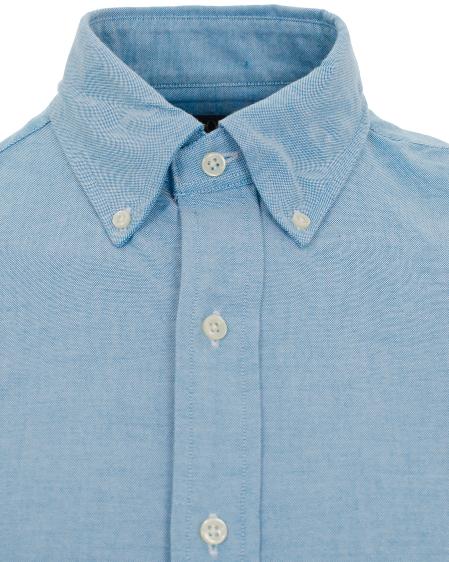 Herre | Skjorter | Polo Ralph Lauren | Slim Fit Oxford Shirt Optic Blue