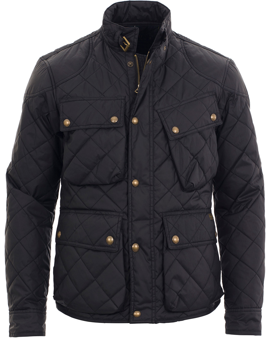 Polo Ralph Lauren Southburby Quilted Bike Jacket Black hos