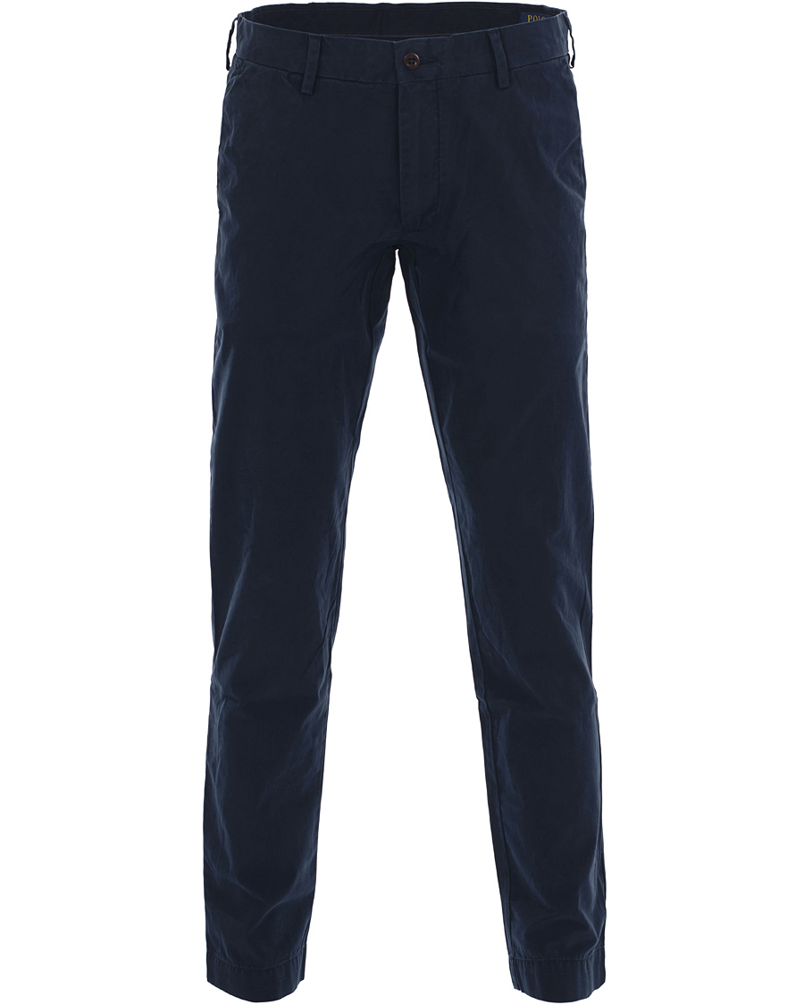 Herre | Bukser | Polo Ralph Lauren | Slim Fit Newport Washed Chinos Navy