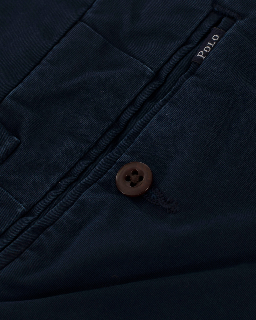 Herre | Bukser | Polo Ralph Lauren | Slim Fit Newport Washed Chinos Navy