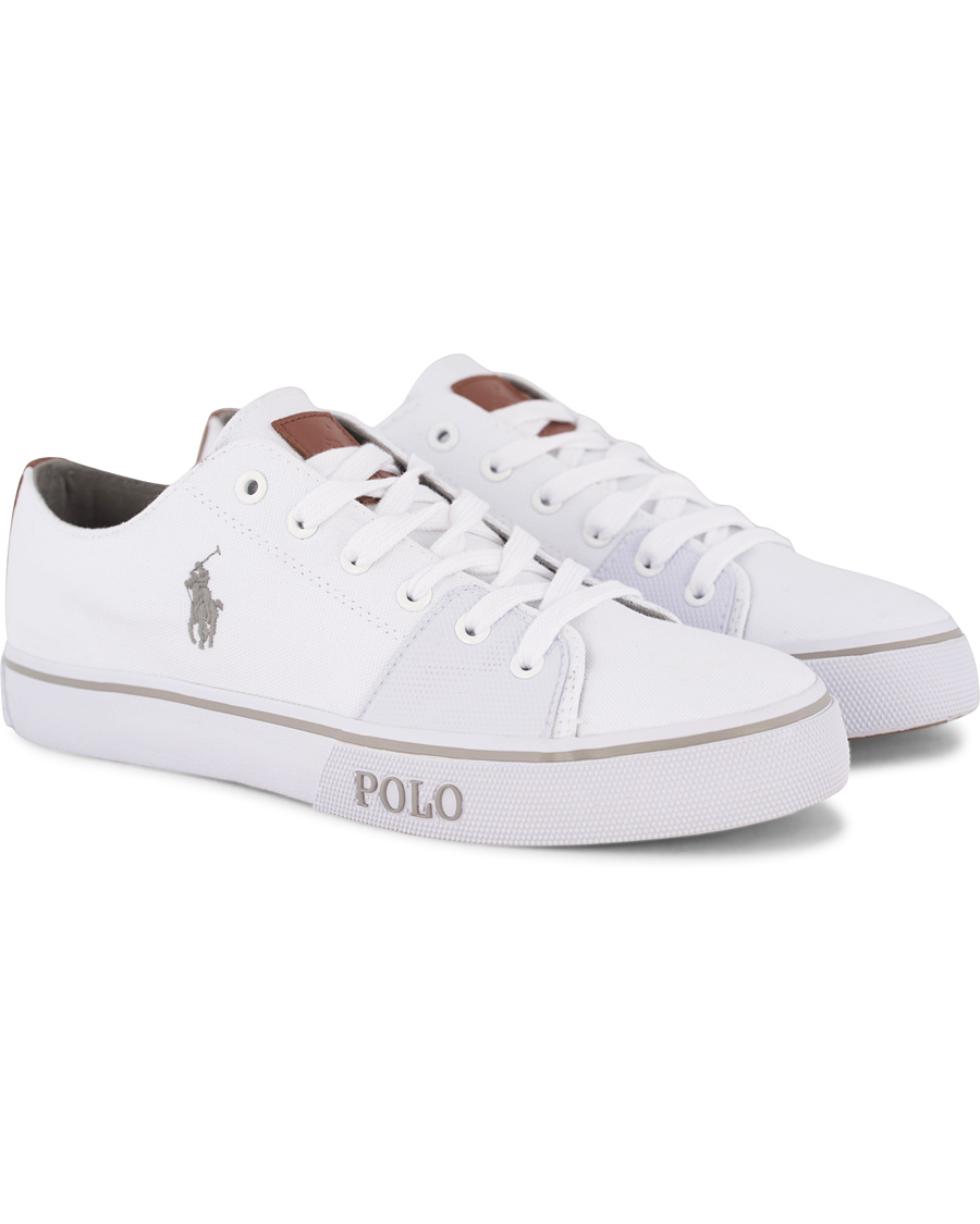 Herre | Polo Ralph Lauren Cantor Low Sneaker Pure White | Polo Ralph Lauren | Cantor Low Sneaker Pure White