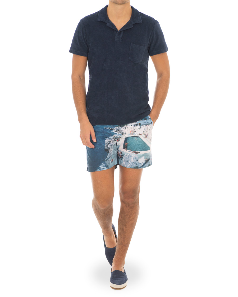 Herre | Badeshorts | Orlebar Brown | Bulldog Hulton Mid Length Swim Shorts Roc Pool