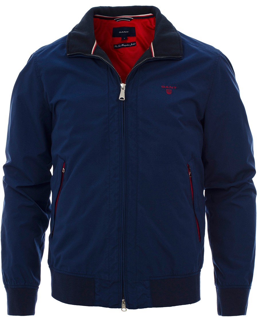 Herre | Jakker | GANT | The New Hampshire Jacket Indigo Blue