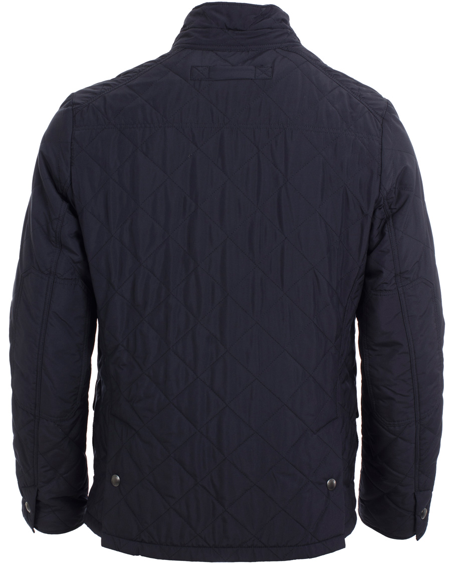 Herre | Jakker | GANT | The Central Park Quilted Jacket Air Force Blue