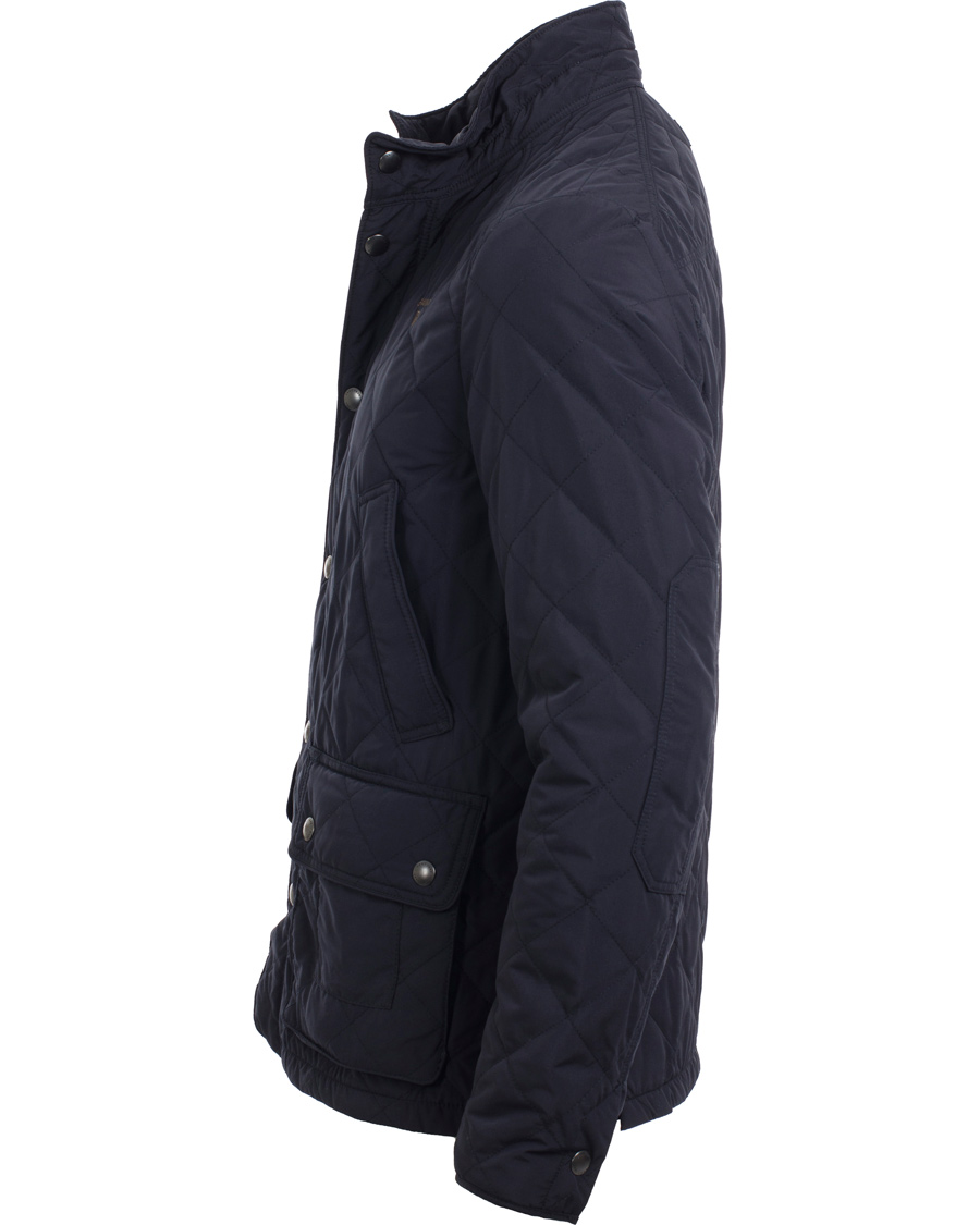 Herre | Jakker | GANT | The Central Park Quilted Jacket Air Force Blue